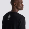 T-shirt with vintage gel Balmain logo T-shirt with vintage gel Balmain logo