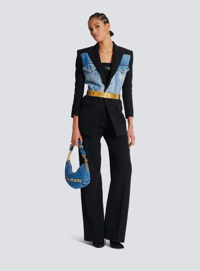 Tailored grain de poudre trousers Tailored grain de poudre trousers