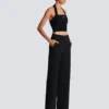 Tailored grain de poudre trousers Tailored grain de poudre trousers