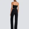 Tailored grain de poudre trousers Tailored grain de poudre trousers