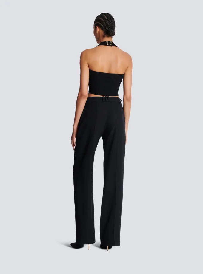 Tailored grain de poudre trousers Tailored grain de poudre trousers