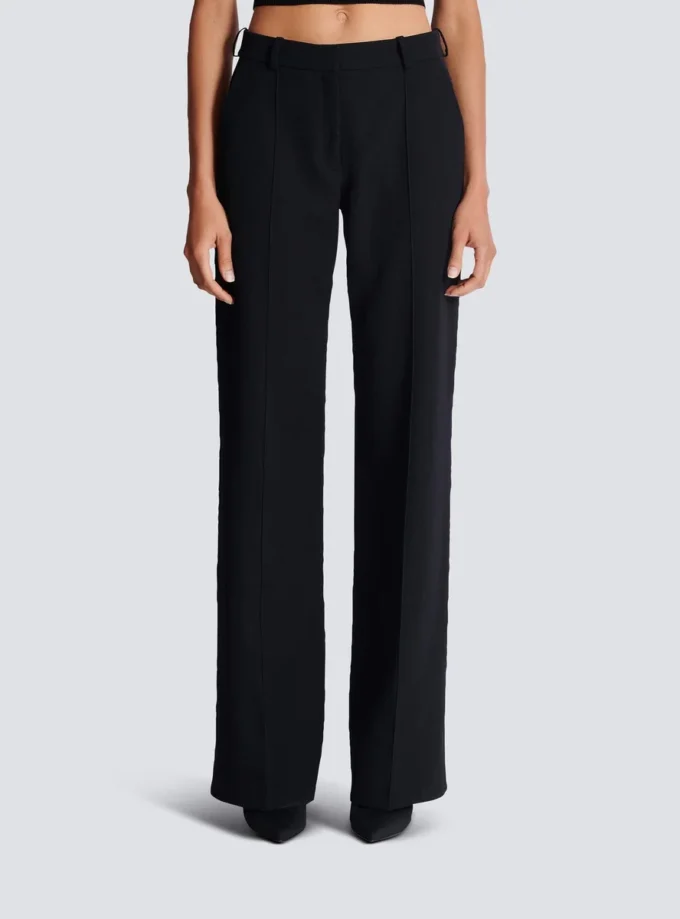 Tailored grain de poudre trousers Tailored grain de poudre trousers