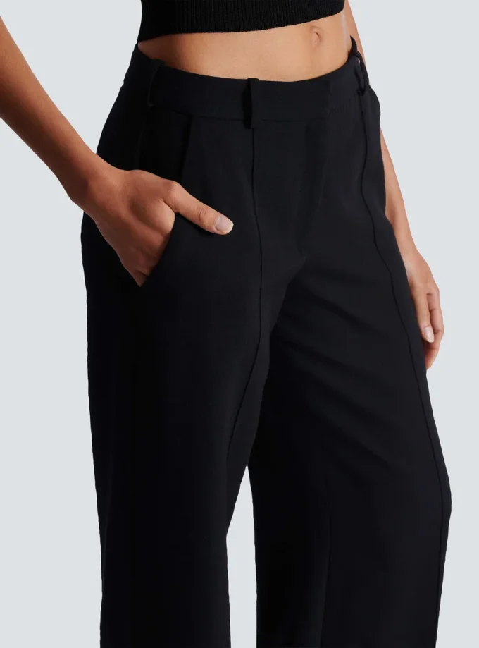 Tailored grain de poudre trousers Tailored grain de poudre trousers
