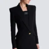 Tailored two pockets double-collar mini dress Tailored two pockets double-collar mini dress
