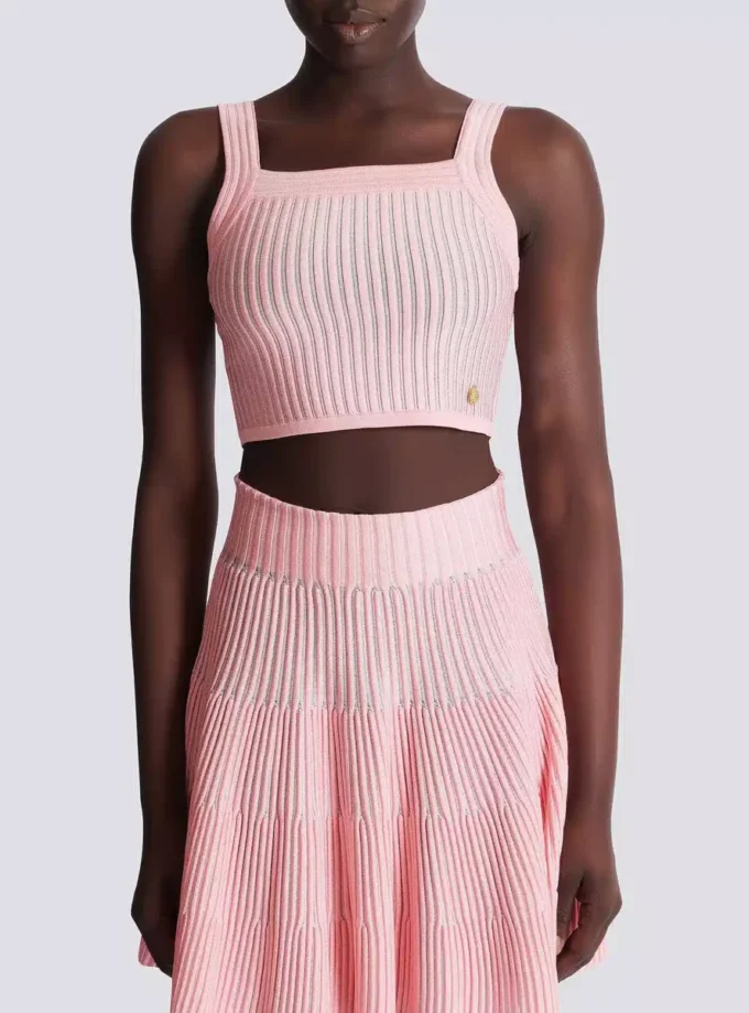 Textured knit top