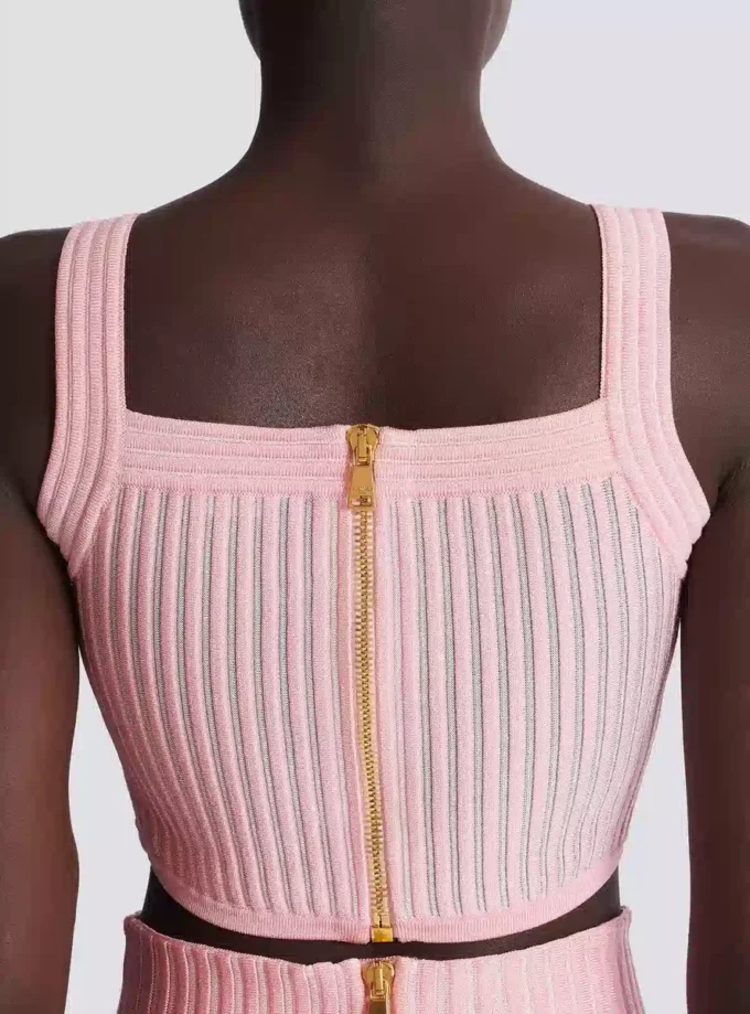 Textured knit top