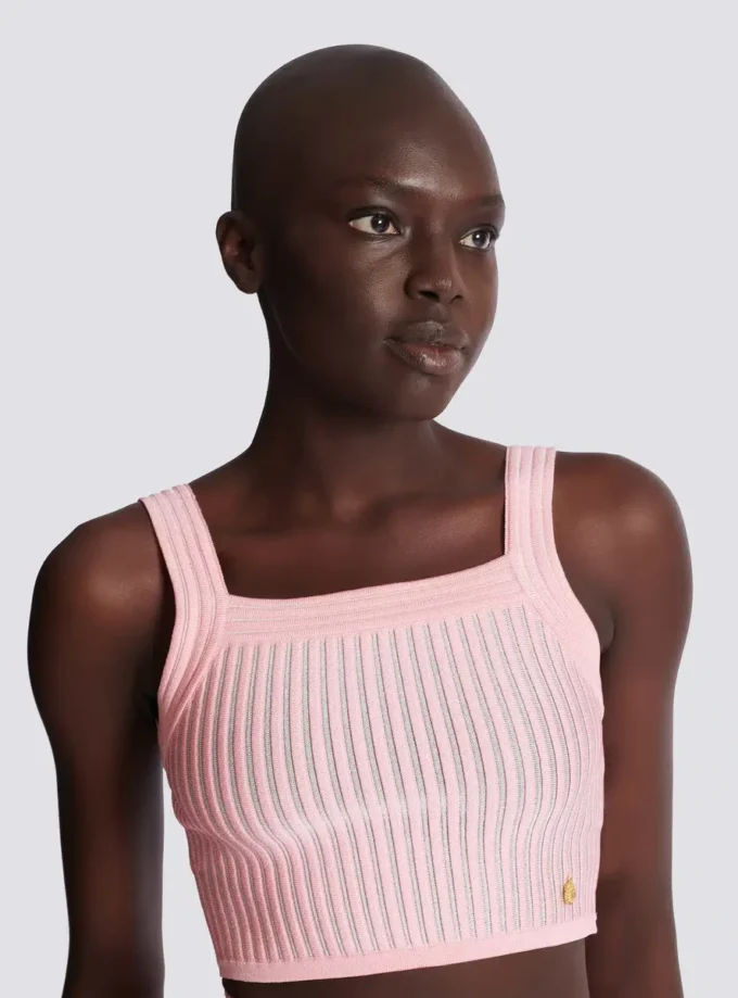 Textured knit top