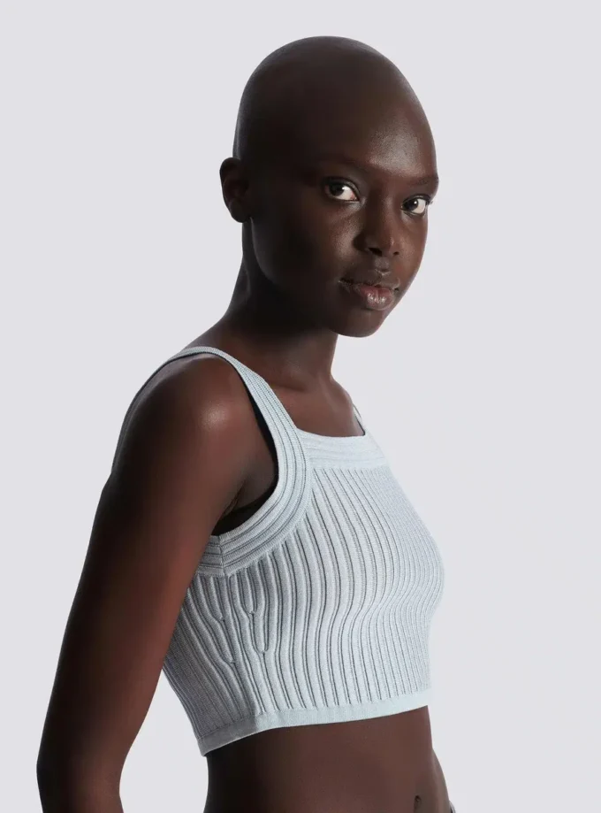 Textured knit top