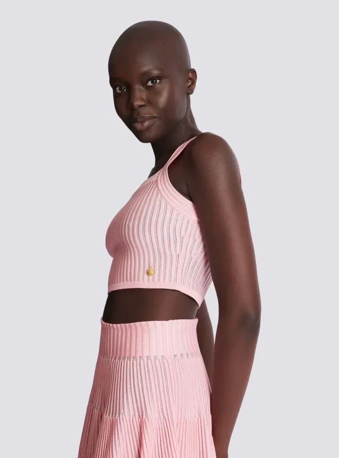 Textured knit top
