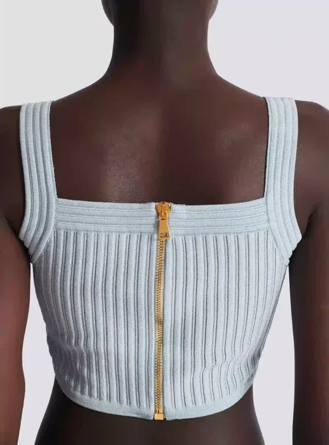 Textured knit top
