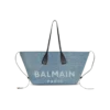 Track denim tote bag Track denim tote bag