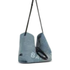 Track denim tote bag Track denim tote bag