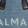 Track denim tote bag Track denim tote bag