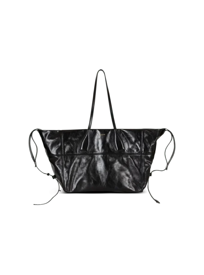 Track Zips calfskin tote bag
