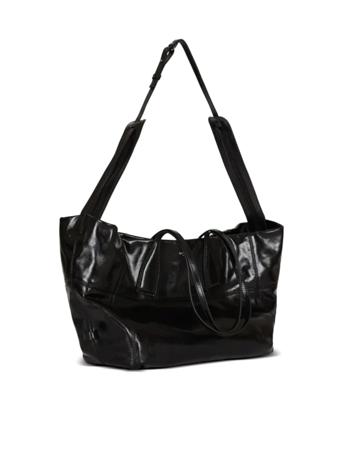 Track Zips calfskin tote bag