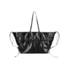 Track Zips calfskin tote bag