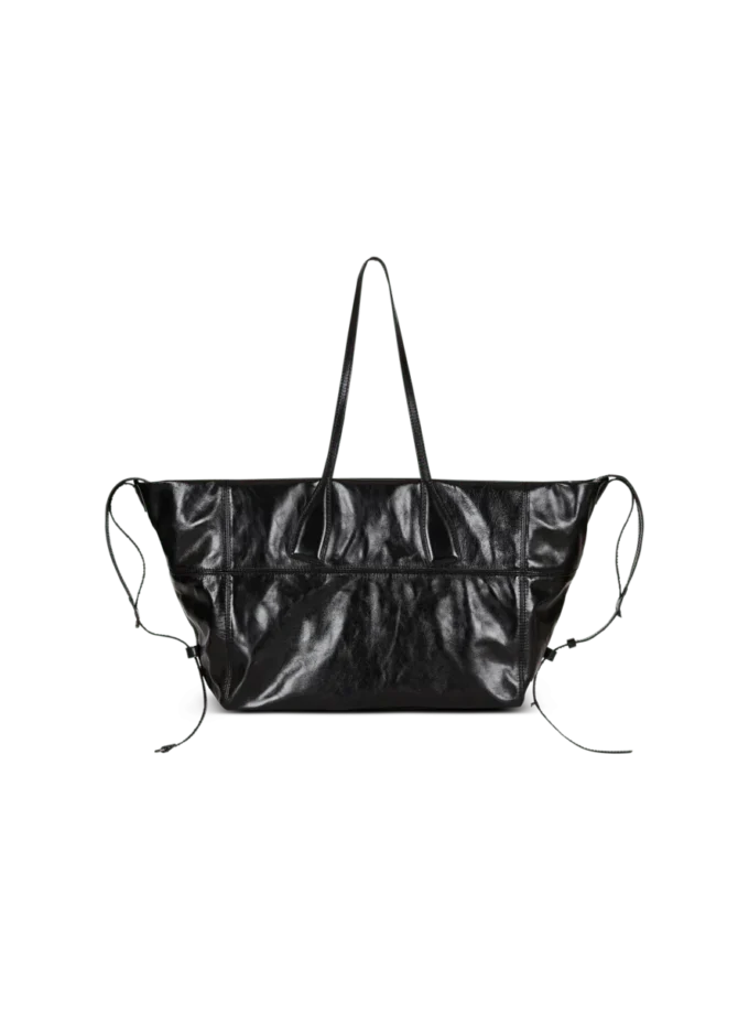 Track Zips calfskin tote bag