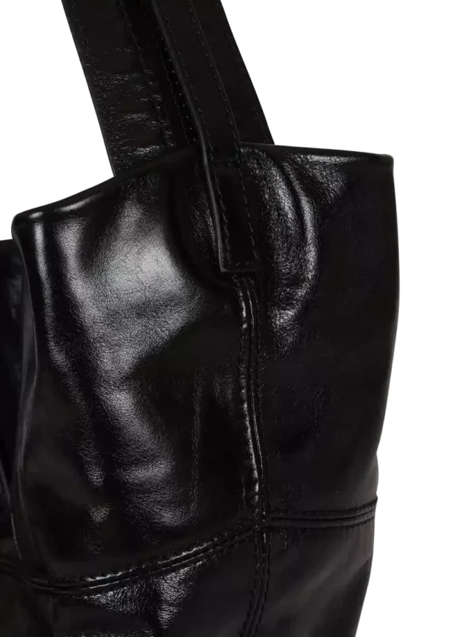 Track Zips calfskin tote bag