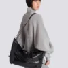 Track Zips calfskin tote bag