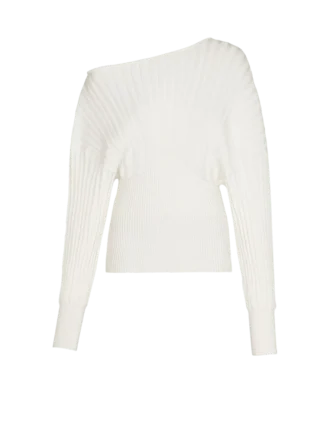 Tube-knit jumper