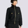 Tweed bomber jacket Tweed bomber jacket