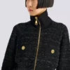 Tweed bomber jacket Tweed bomber jacket