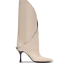 Twist heeled leather boots Twist heeled leather boots