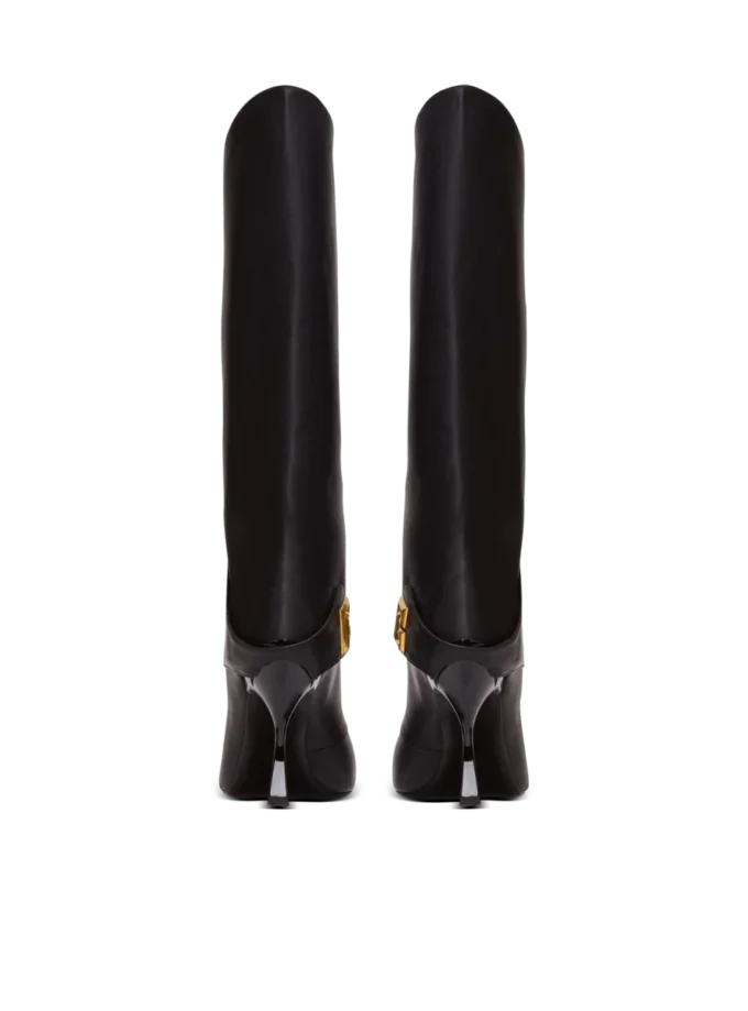 Twist heeled leather boots Twist heeled leather boots