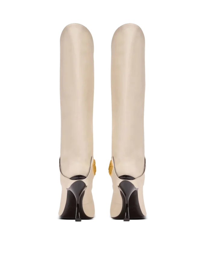 Twist heeled leather boots Twist heeled leather boots