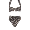 Two-piece leopard pattern swimsuit Two-piece leopard pattern swimsuit