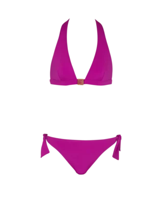 Two-piece PB logo swimsuit