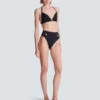 Two-piece swimsuit with buttons Two-piece swimsuit with buttons