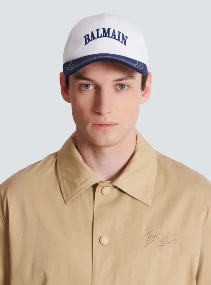 Two-tone cotton cap Two-tone cotton cap
