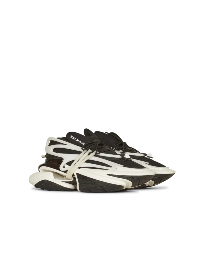 Unicorn low-top sneakers in neoprene and leather Unicorn low-top sneakers in neoprene and leather