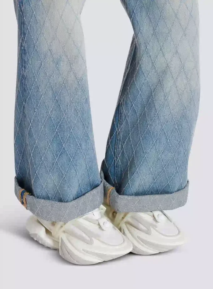 Unicorn sneakers in neoprene and leather
