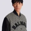 Varsity monogrammed jacket with patches Varsity monogrammed jacket with patches