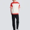 Varsity T-shirt with Balmain Écusson print Varsity T-shirt with Balmain Écusson print