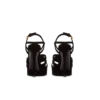 Velvet platform Sync sandals