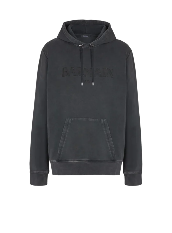 Vintage Balmain embroidered hoodie Vintage Balmain embroidered hoodie