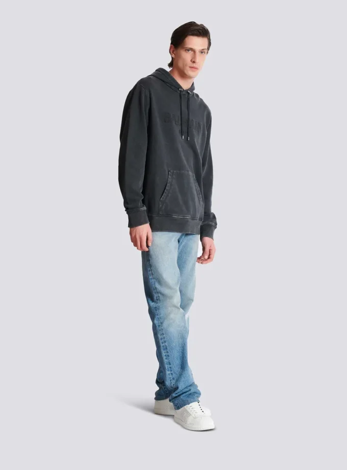 Vintage Balmain embroidered hoodie Vintage Balmain embroidered hoodie