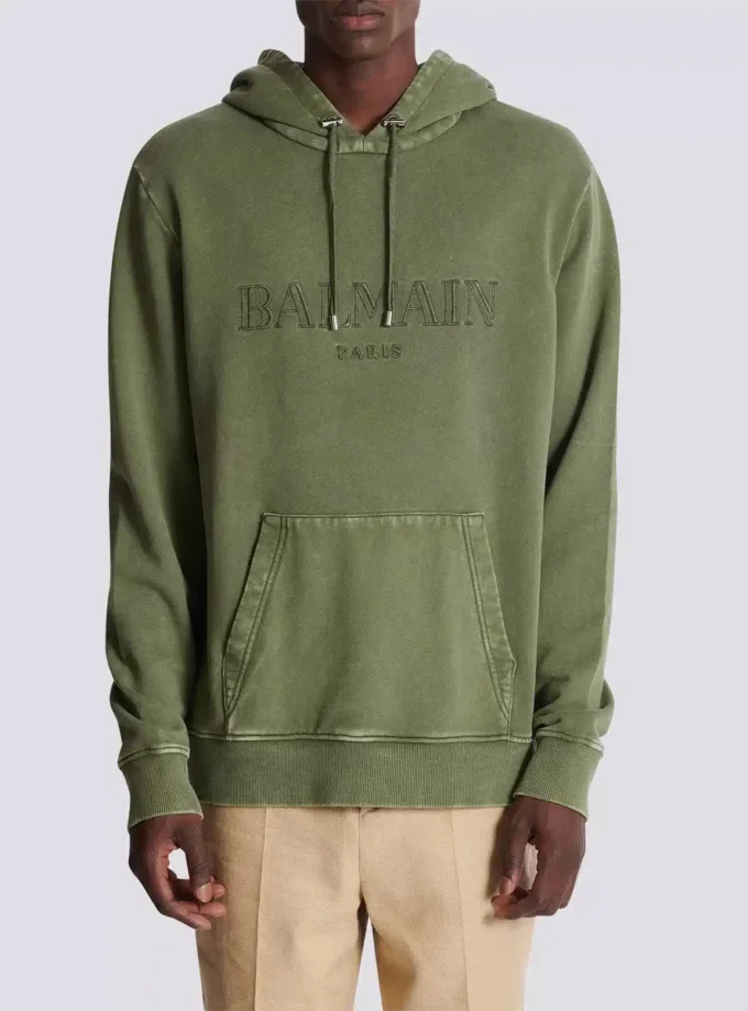 Vintage Balmain embroidered hoodie Vintage Balmain embroidered hoodie