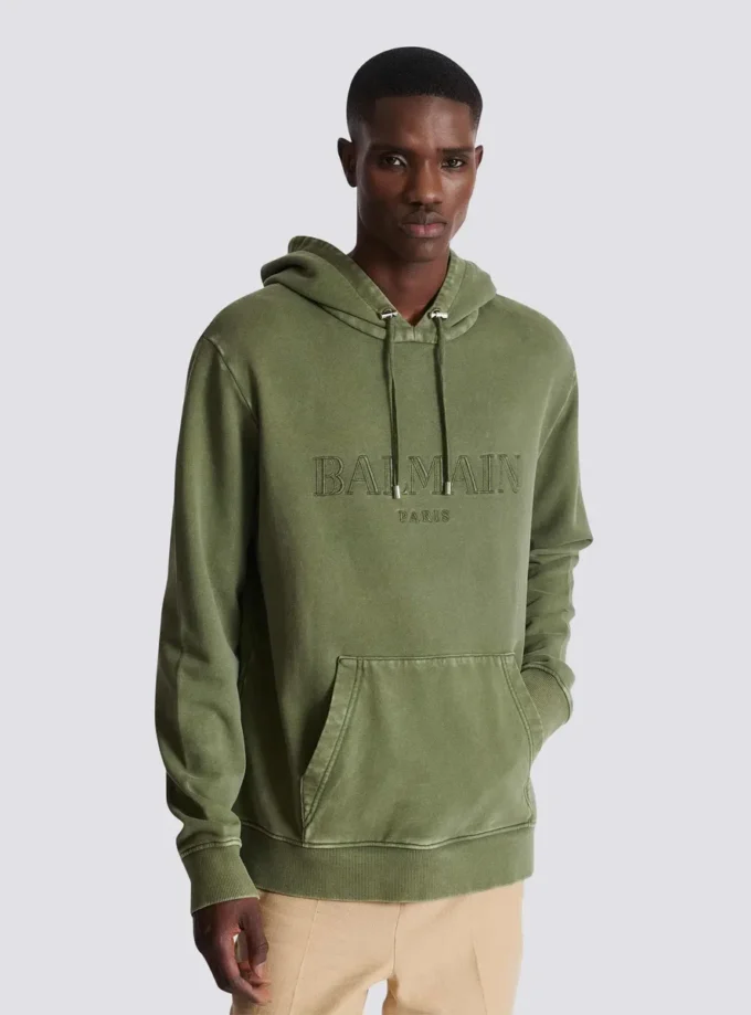 Vintage Balmain embroidered hoodie Vintage Balmain embroidered hoodie