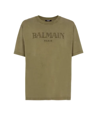Vintage Balmain embroidered T-shirt