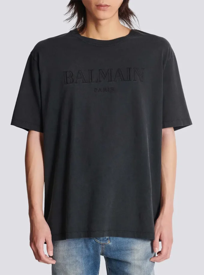 Vintage Balmain embroidered T-shirt Vintage Balmain embroidered T-shirt