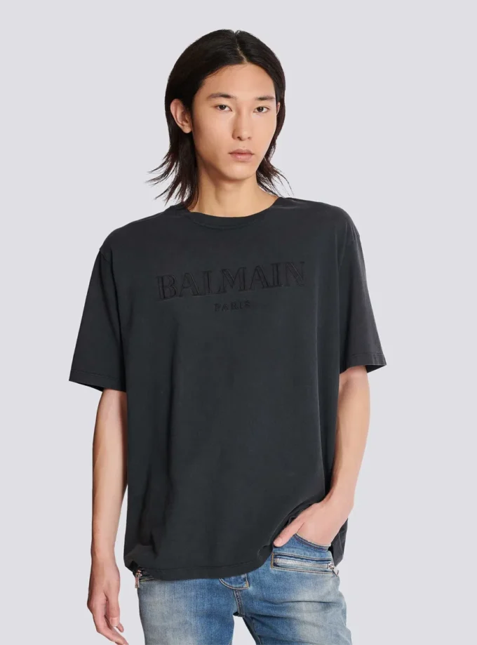Vintage Balmain embroidered T-shirt Vintage Balmain embroidered T-shirt