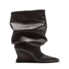 Wedge ankle boots