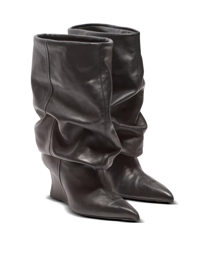 Wedge ankle boots