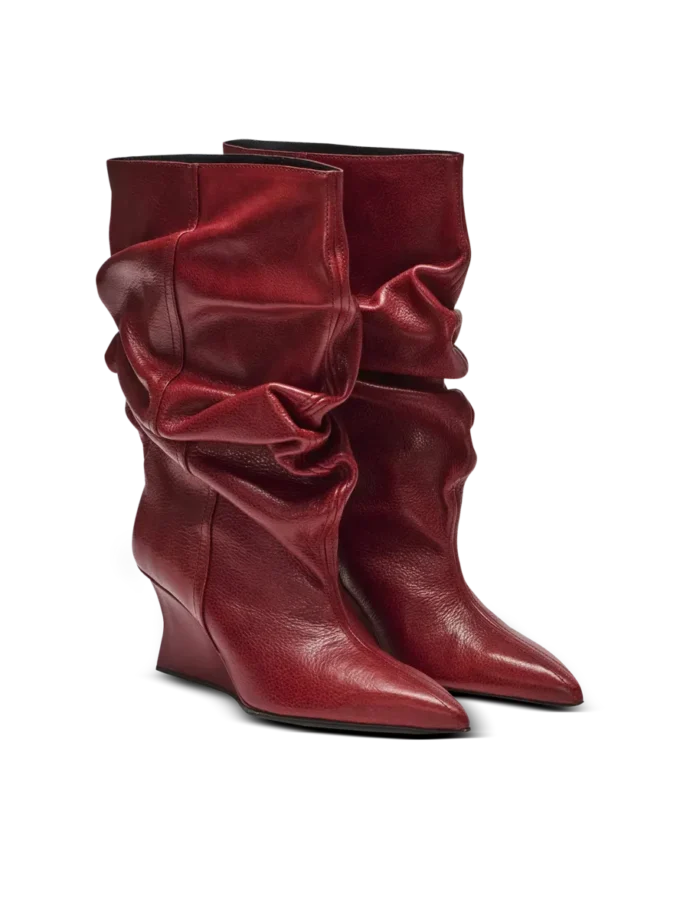 Wedge ankle boots