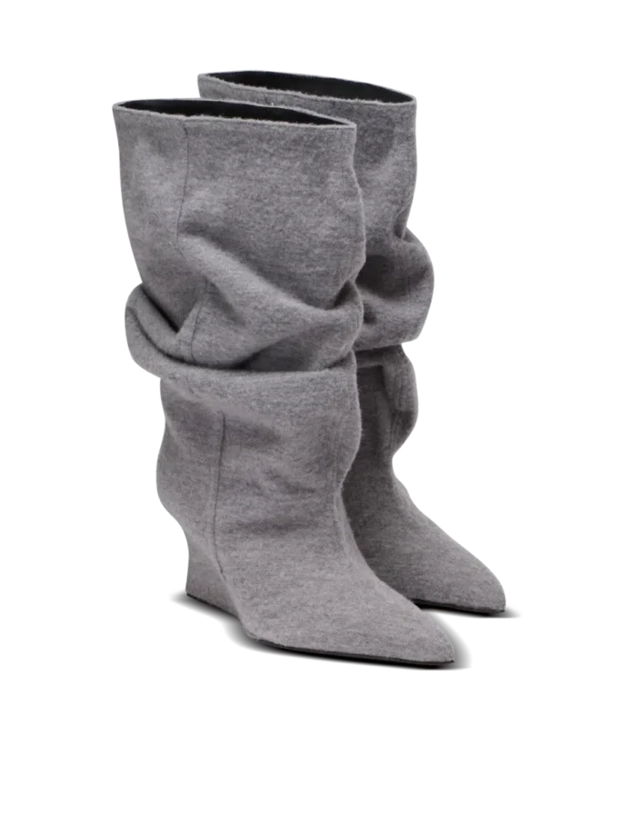 Wedge ankle boots