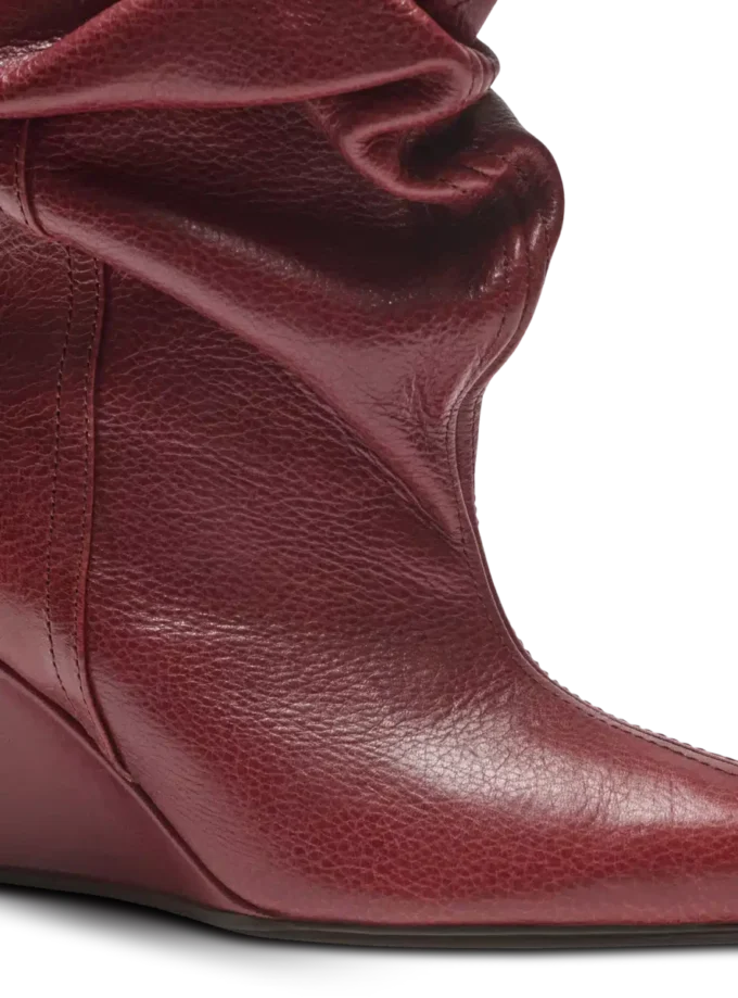 Wedge ankle boots
